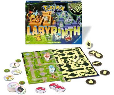 Светещ в тъмното Лабиринт Покемон Ravensburger 22705