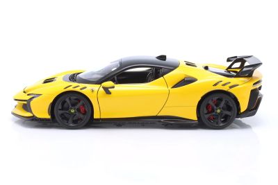 Метална кола Ferrari SF90 XX Stradale Bburago 1:18 жълт