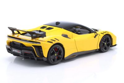 Метална кола Ferrari SF90 XX Stradale Bburago 1:18 жълт