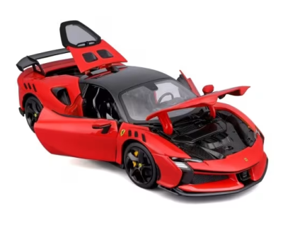 Метална кола Ferrari SF90 XX Stradale Bburago 1:18 червен