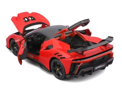 Метална кола Ferrari SF90 XX Stradale Bburago 1:18 червен
