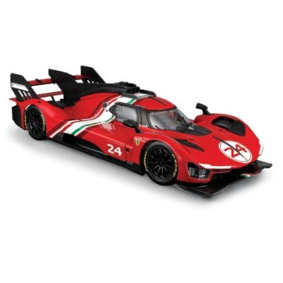 Метална кола Ferrari Racing 499P Modificata Bburago 1:18  
