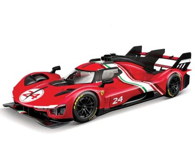 Метална кола Ferrari Racing 499P Modificata Bburago 1:18  