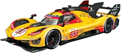 Метална кола Ferrari Racing 499P 1:18 Bburago 16304 