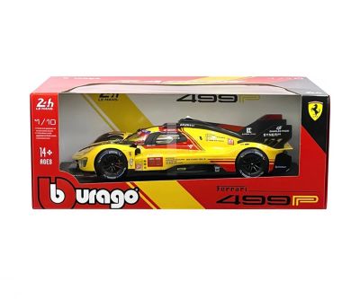 Метална кола Ferrari Racing 499P 1:18 Bburago 16304 