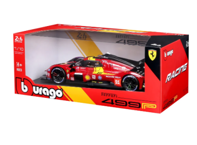 Метална кола Ferrari 499P LeMans 1:18 Bburago 16307 