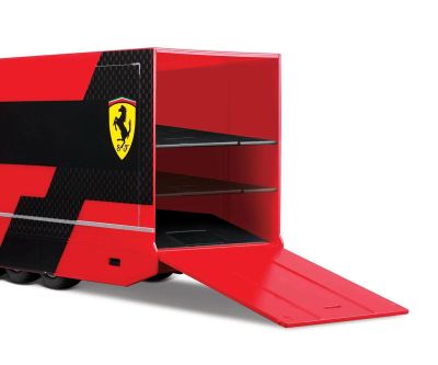 Метален камион автовоз Iveco Ferrari team F1 1/43 Bburago 36867
