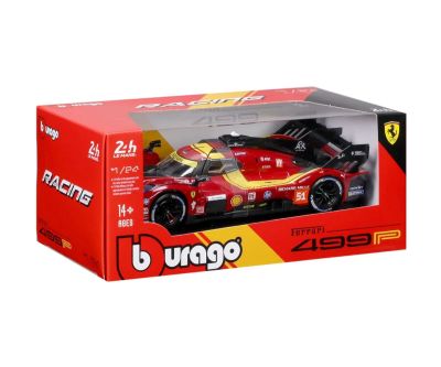 Метална кола Ferrari 499P #51 24H LeMans 1:24 Bburago 26317