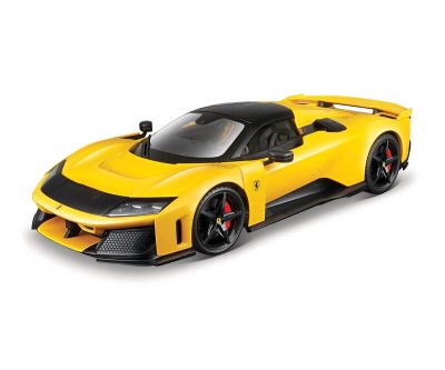 Метална кола Ferrari F80 1:18 Bburago 16022 жълт