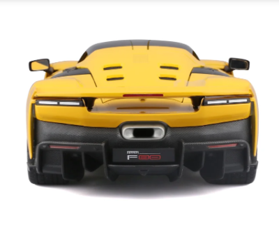 Метална кола Ferrari F80 1:18 Bburago 16022 жълт