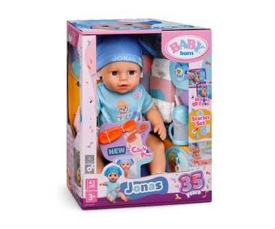 Кукла Jonas Натисни и играй Baby Born Zapf Creation 840078 