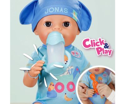 Кукла Jonas Натисни и играй Baby Born Zapf Creation 840078 