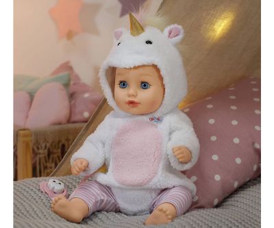 Загряващa кукла Luna с костюм на еднорог Baby Born Zapf Creation 840986 