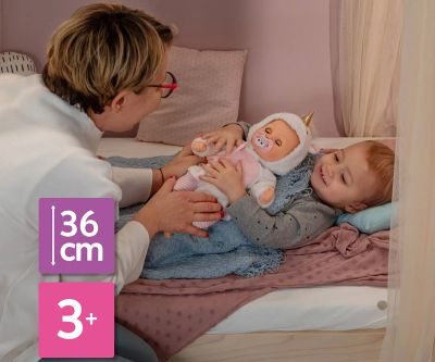 Загряващa кукла Luna с костюм на еднорог Baby Born Zapf Creation 840986 