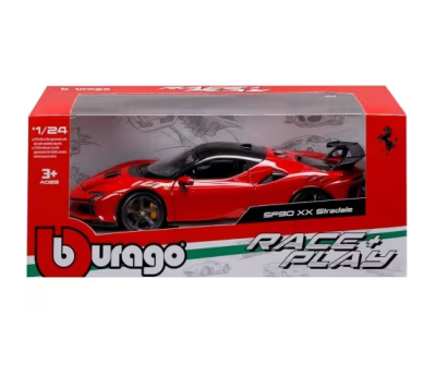 Метална кола Ferrari SF90 XX Stradale 1:24 Bburago 26032 red