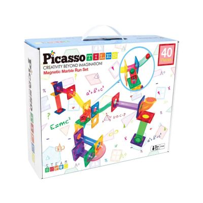 Магнитен конструктор Писта за топчета Picasso Steam PTG40