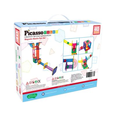 Магнитен конструктор Писта за топчета Picasso Steam PTG40