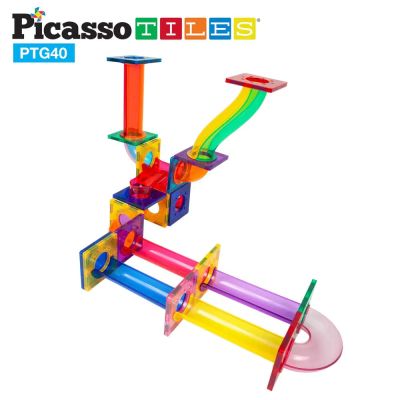 Магнитен конструктор Писта за топчета Picasso Steam PTG40
