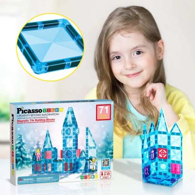 Магнитен конструктор Зимен дворец Travel Picasso Steam PTM71 