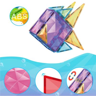 Магнитен конструктор Diamond с основа на колела Picasso PT80 