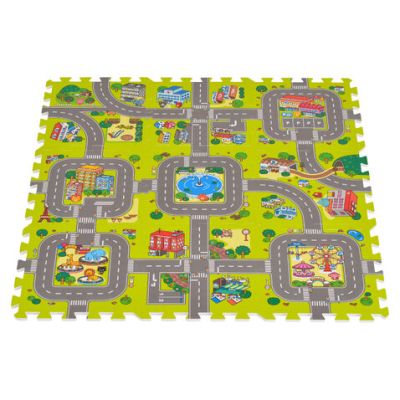Мек пъзел килим Road 0395