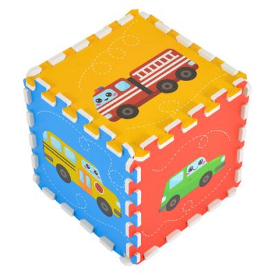 Мек пъзел килим с принт Vehicle 0392