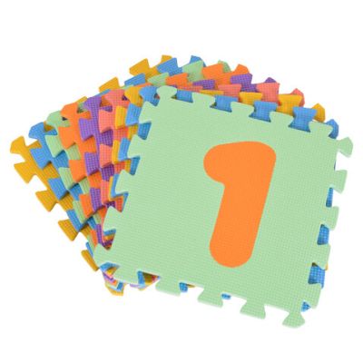 Мек пъзел килим с принт Numbers 3092-M