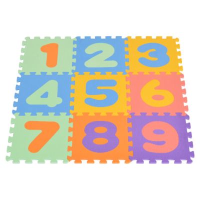 Мек пъзел килим с принт Numbers 3092-M