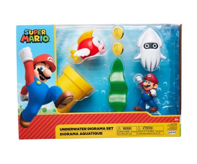 Супер Марио Игрален комплект Underwater Diorama Set Jakks Pacific 410044