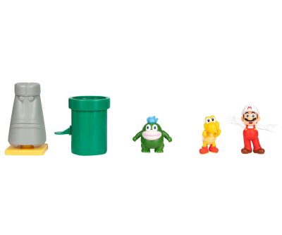 Супер Марио Игрален комплект пустинна диорама Jakks Pacific 410044