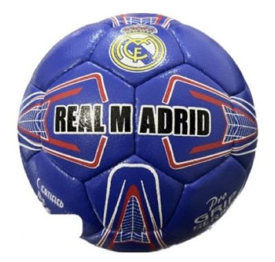 Кожена футболна топка Real Madrid blue