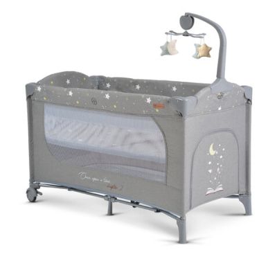 Детска кошара Cangaroo Once upon a time 2 сив
