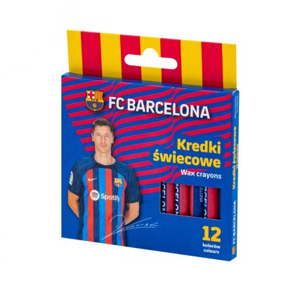 Комплект пастели FC Barcelona 12 цвята Astra
