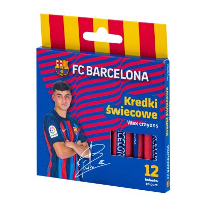 Комплект пастели FC Barcelona 12 цвята Astra