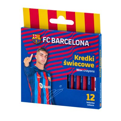 Комплект пастели FC Barcelona 12 цвята Astra