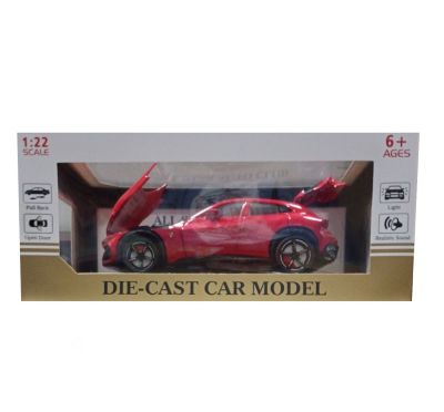 Метален автомобил Ferrari Purosangue 1/22 red