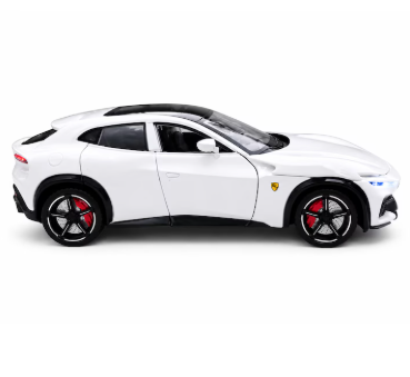 Метален автомобил Ferrari Purosangue 1/22 бял