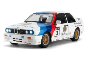 Метален автомобил BMW E30 M3 DTM 1/24 бял