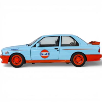 Метален автомобил BMW E30 M3 DTM 1/24 син