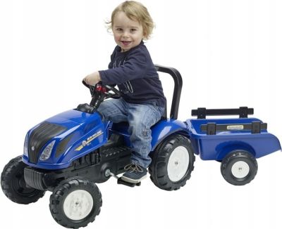 Детски трактор с ремарке New Holland FALK F3090B