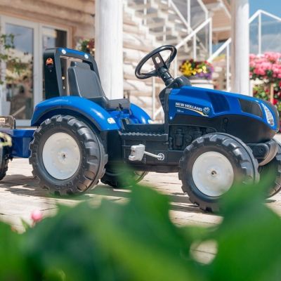 Детски трактор с ремарке New Holland FALK F3090B