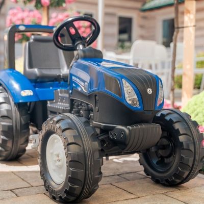 Детски трактор с ремарке New Holland FALK F3090B
