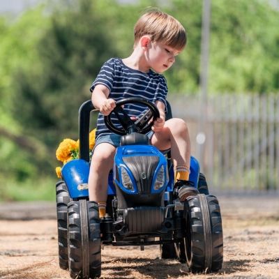 Детски трактор с ремарке New Holland FALK F3090B