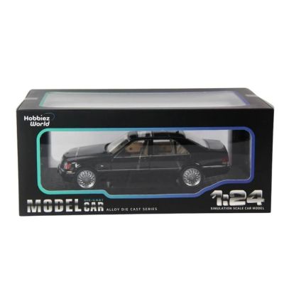 Метален автомобил Mercedes S Class 320 W140 1/24 черен