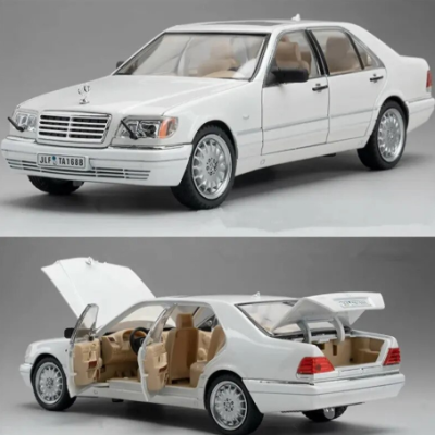 Метален автомобил Mercedes S Class 320 W140 1/24