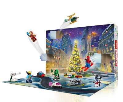 Конструктор Коледен календар 2026 година LEGO Marvel Super Heroes 76340