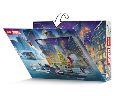 Конструктор Коледен календар 2026 година LEGO Marvel Super Heroes 76340