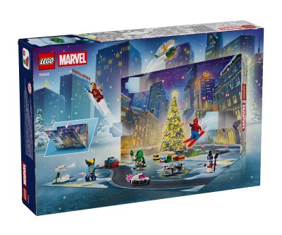 Конструктор Коледен календар 2026 година LEGO Marvel Super Heroes 76340