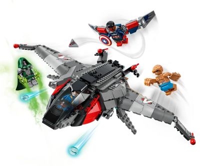 Конструктор Куинджет от Отмъстителите Денят на Страшния съд LEGO Marvel Super Heroes 76347
