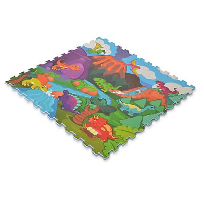 Мек пъзел килим с принт Dino Park 3065